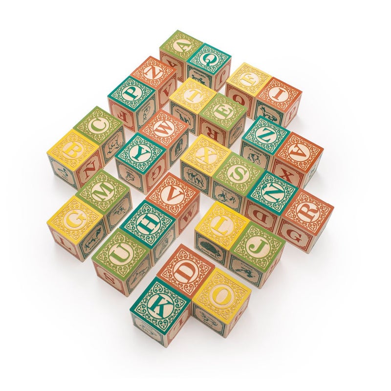 Uncle Goose Spanish Blocks - Made in The USA - Image 1